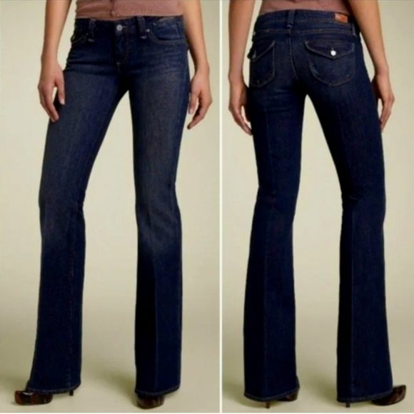 PAIGE Denim 'Pico' Flap Pocket Stretch - Tall! 💙 - Picture 1 of 6